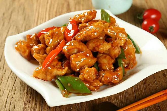 Crispy Fried Pork with Chef's Special Sauce （溜肉段）
